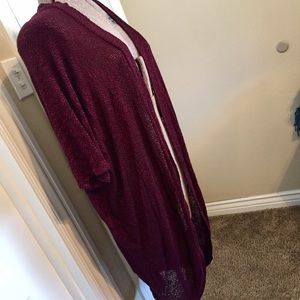 ✧SALE✧ Earthbound Long Sweater Burgundy